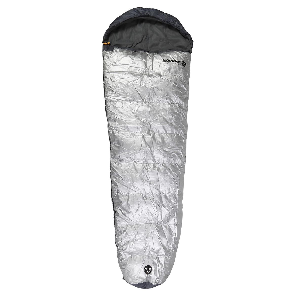 KLIMBER - Saco de Dormir Momia Plus Plateado/negro