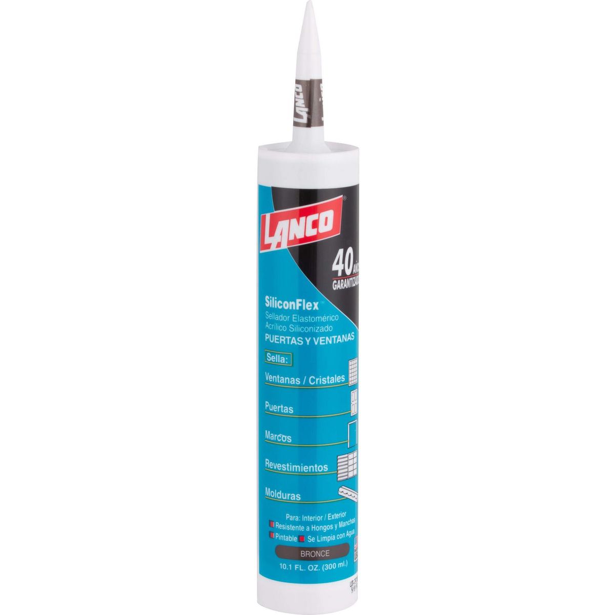 LANCO - Sellador Lanco Multiuso 300 ml Interior Exterior