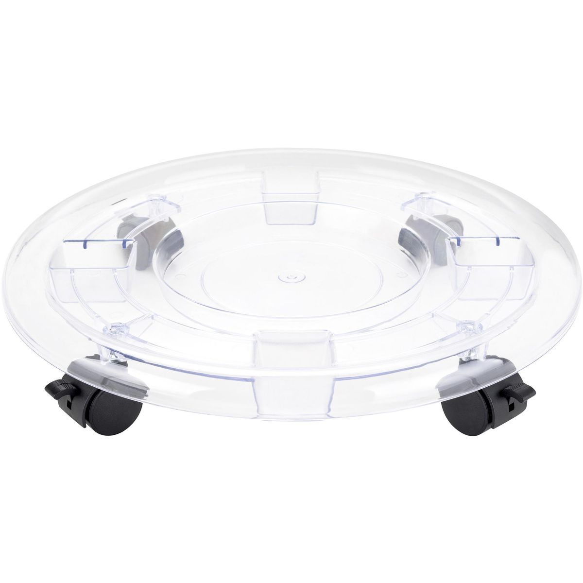 CASA BONITA - Base para macetero con ruedas 43 cm de plástico