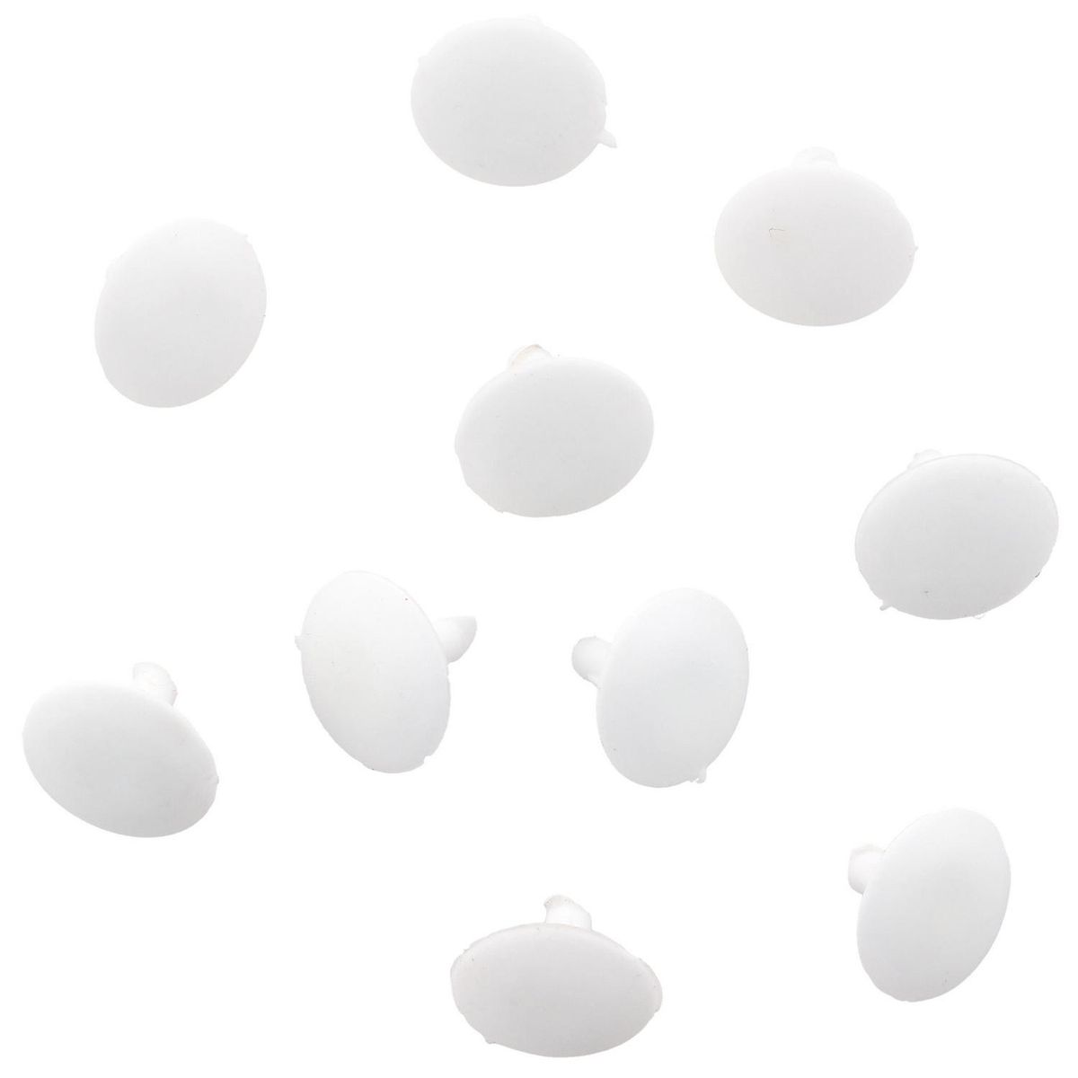 RH - Tapa soberbio chica para tornillo 10 unidades blanco