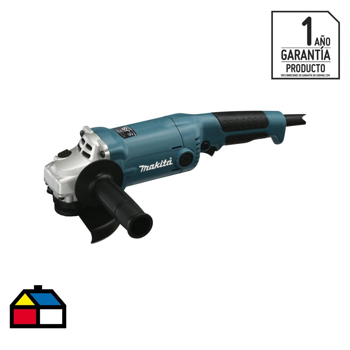 MAKITA - Esmeril angular eléctrico 4,5" 1050W