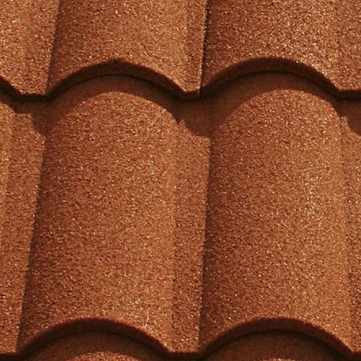 INPPA - Teja Gravillada Acero 1.025x0.390 m 0.4 mm Rojo