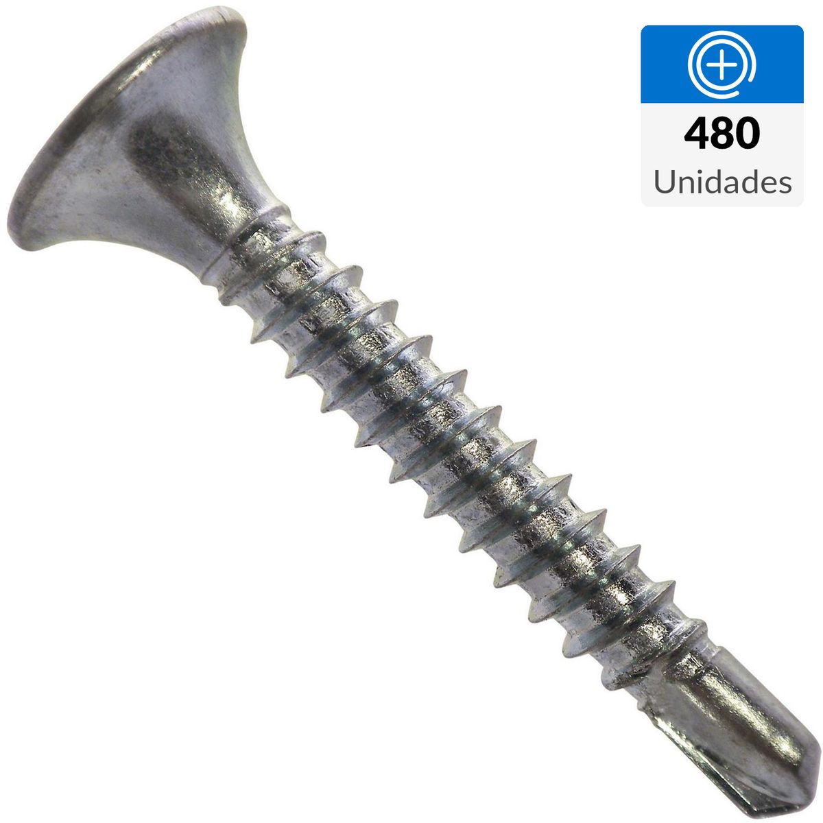 FIXSER - Tornillo Autoperforante Yeso-Cartón 1 " 6 mm 480 unidad(es)