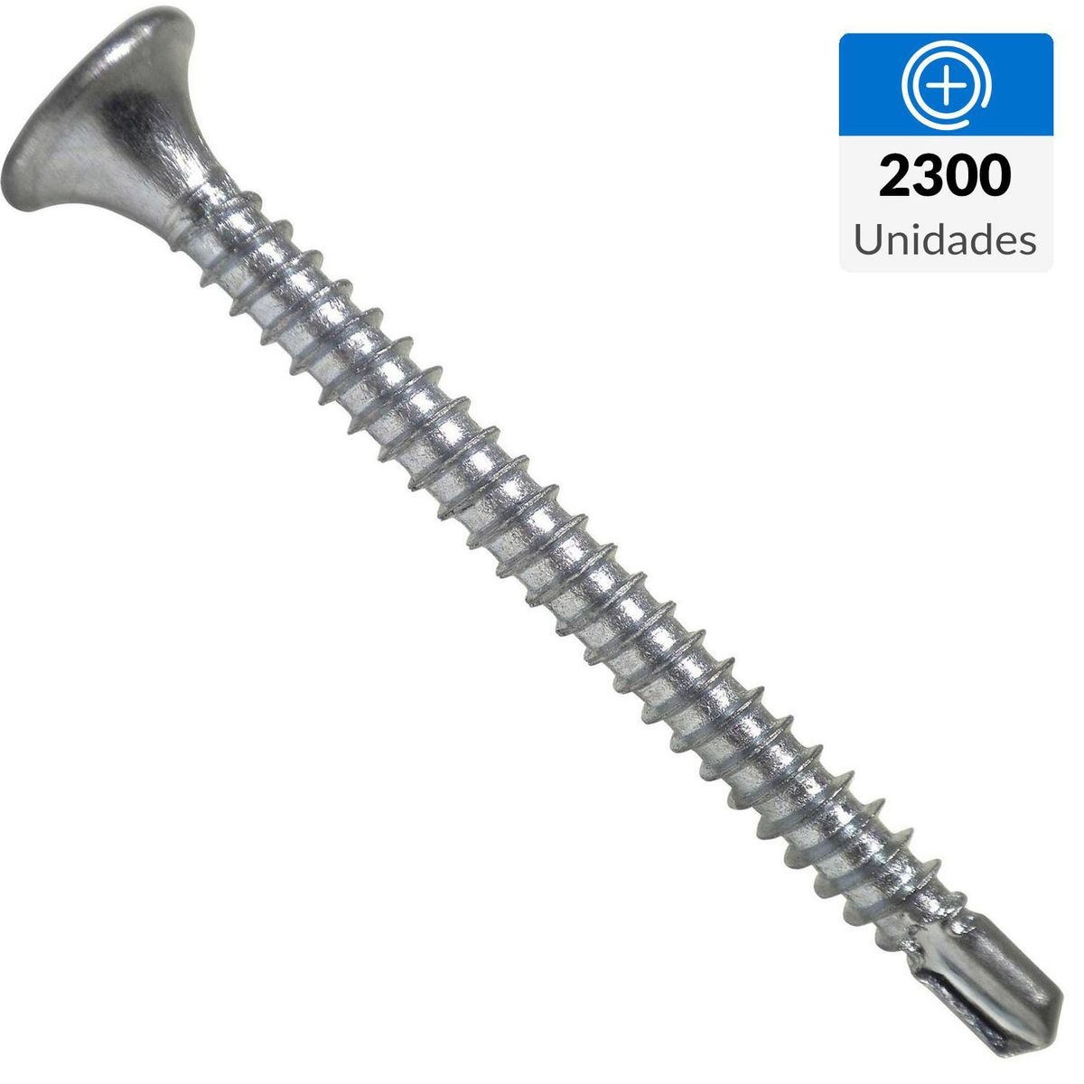 FIXSER - Tornillo Autoperforante Yeso-Cartón 1-5/8 " 6 mm 2300 unidad(es)