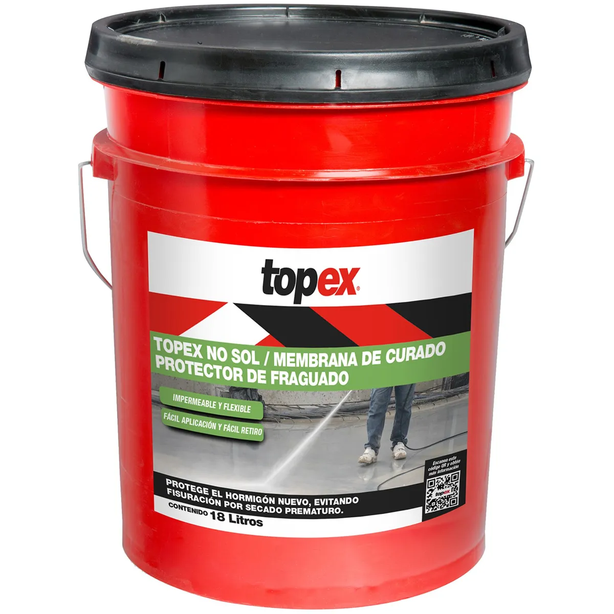 TOPEX - Tineta 18 lt Membrana de curado Topex No-Sol