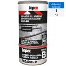 Juego (A+B) 1 kg Topex Pegadur 31 Adhesivo epóxico para anclajes y uniones