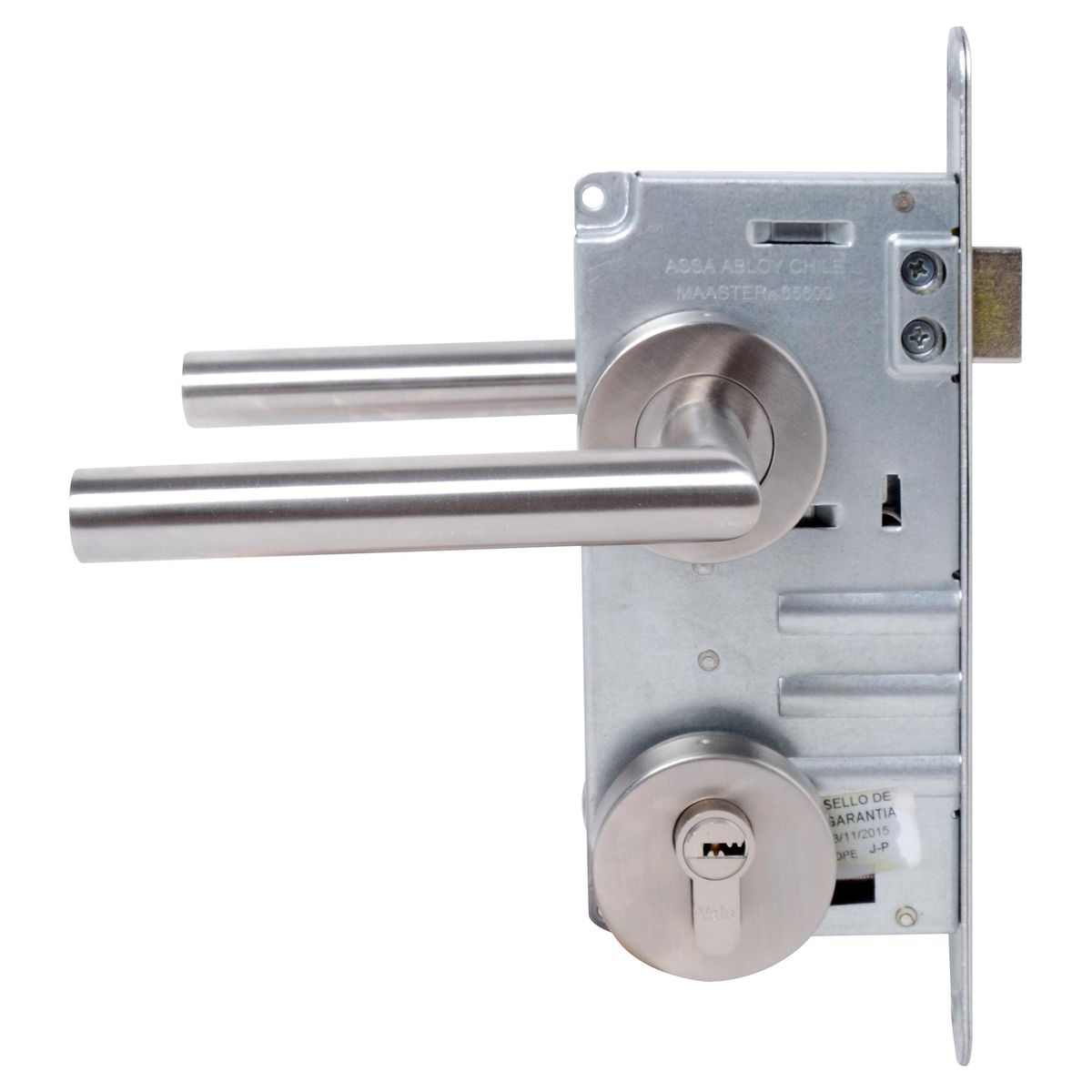 YALE - Cerradura Oficina Toscana Acero inoxidable
