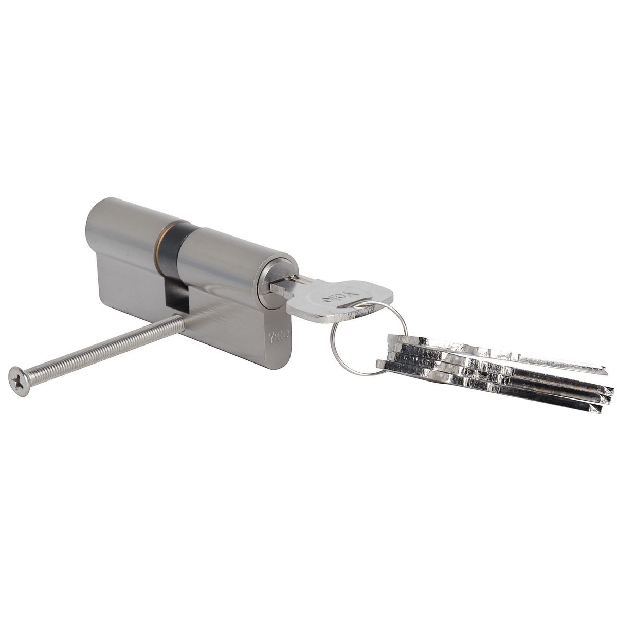 YALE - Cilindro de alta seguridad níquel