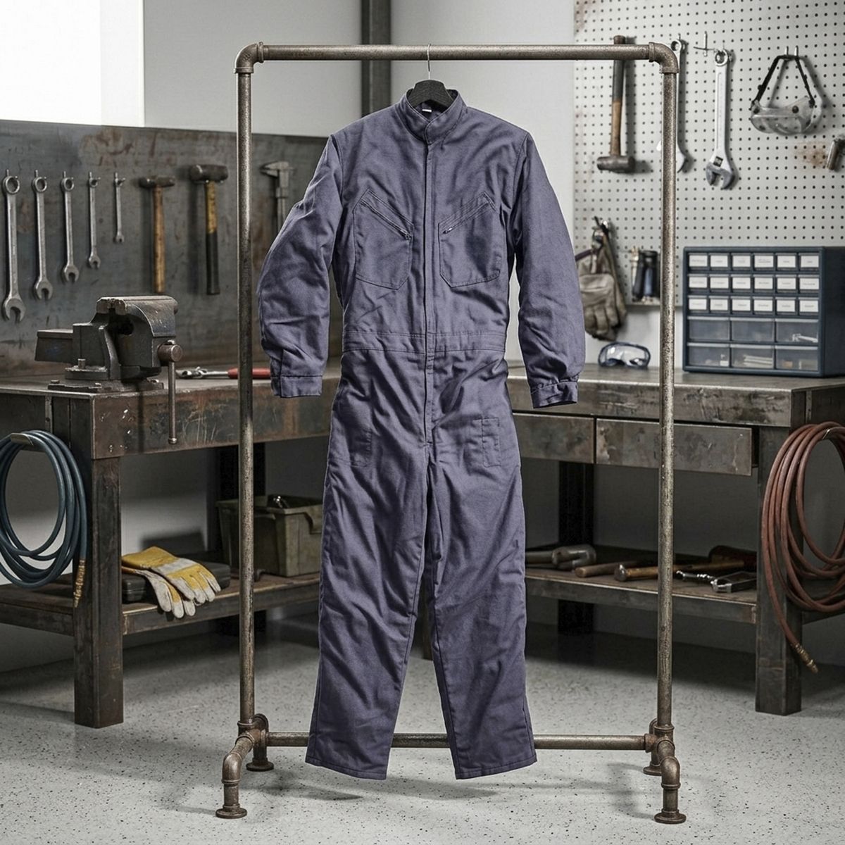 Buzo térmico azul marino talla xxl, marca FG SAFETY - Foto 2