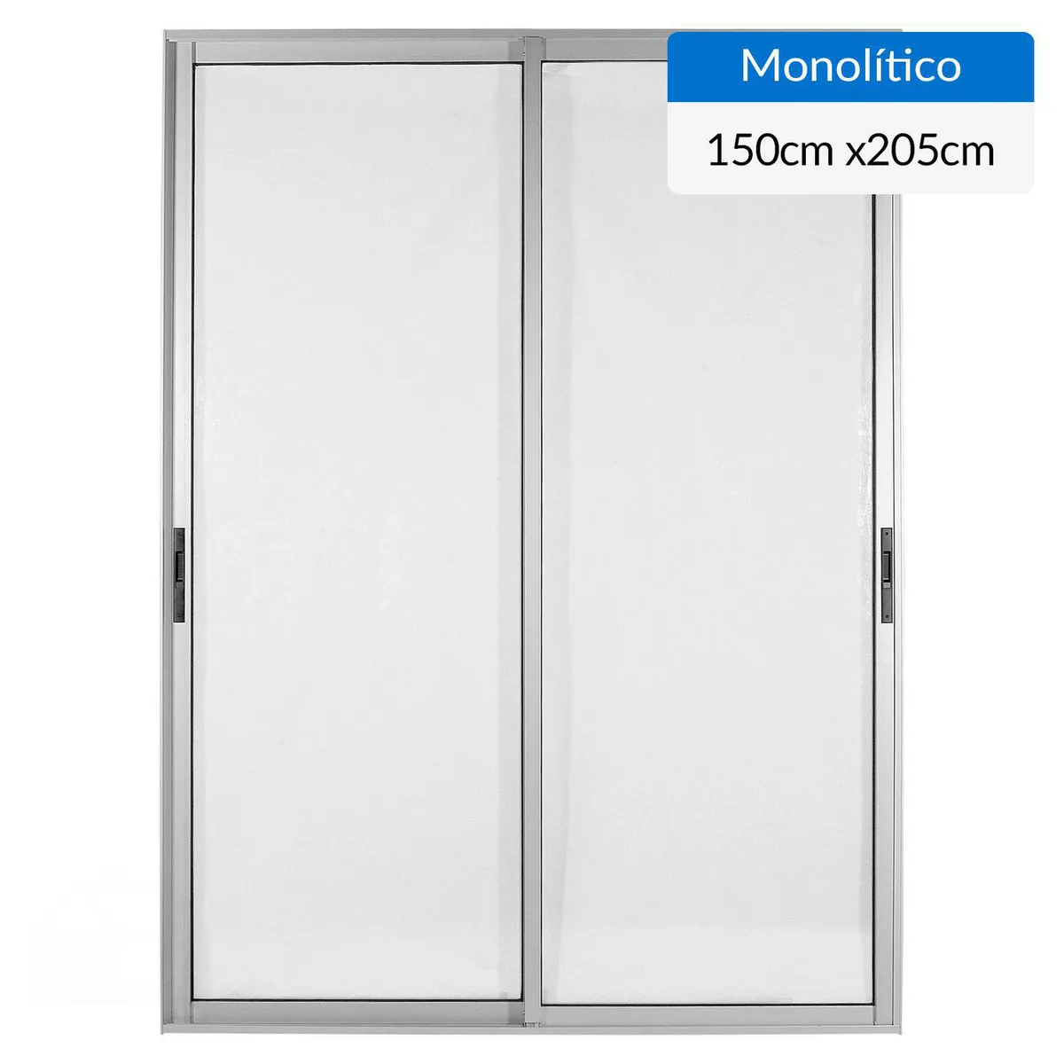 WINTEC - Ventanal monolítico aluminio 150x205 cm mate corredera