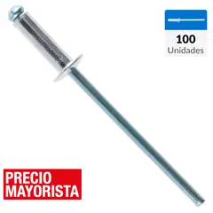 MAMUT - Remache tipo pop 3,2x10 mm 100 unidades