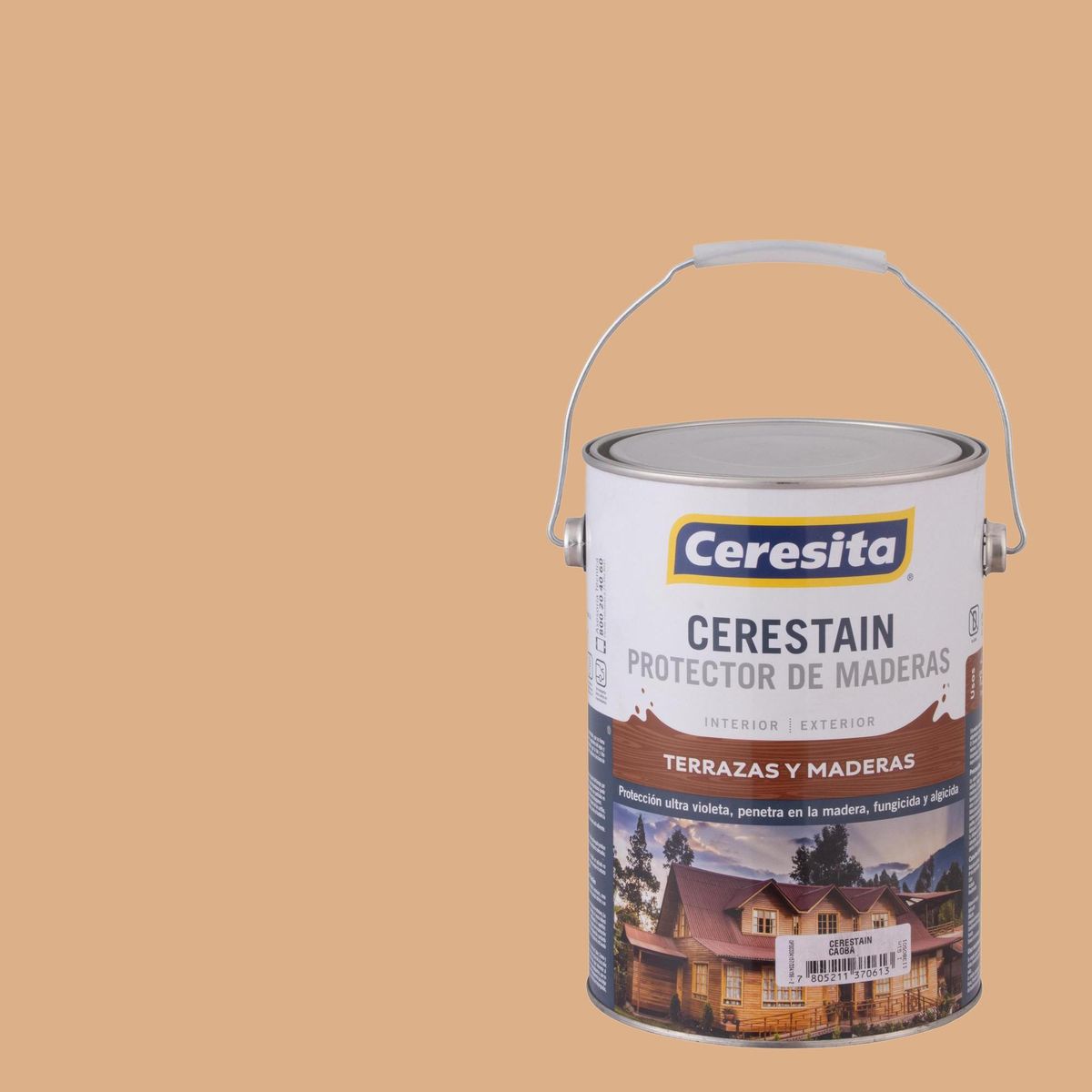 CERESITA - Protector de Madera Cerestain Mate 1 galón(es) Caoba