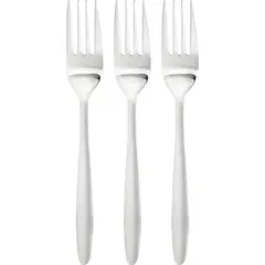 JUST HOME COLLECTION - Set de tenedores para torta acero inoxidable 3 unidades