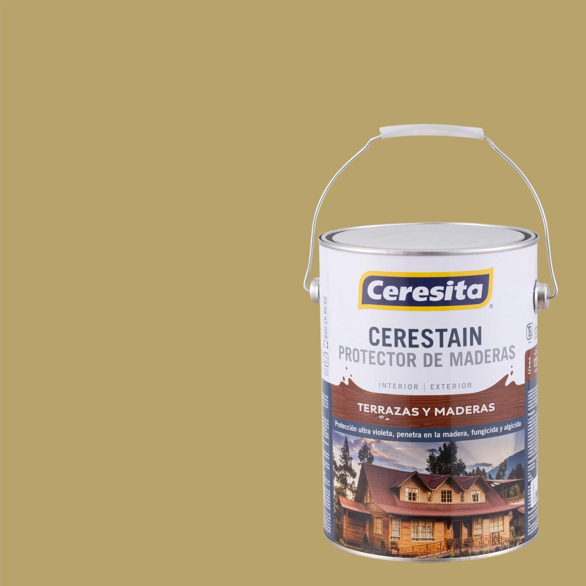 CERESITA - Protector de Madera Cerestain Mate 1 galón(es) Verde