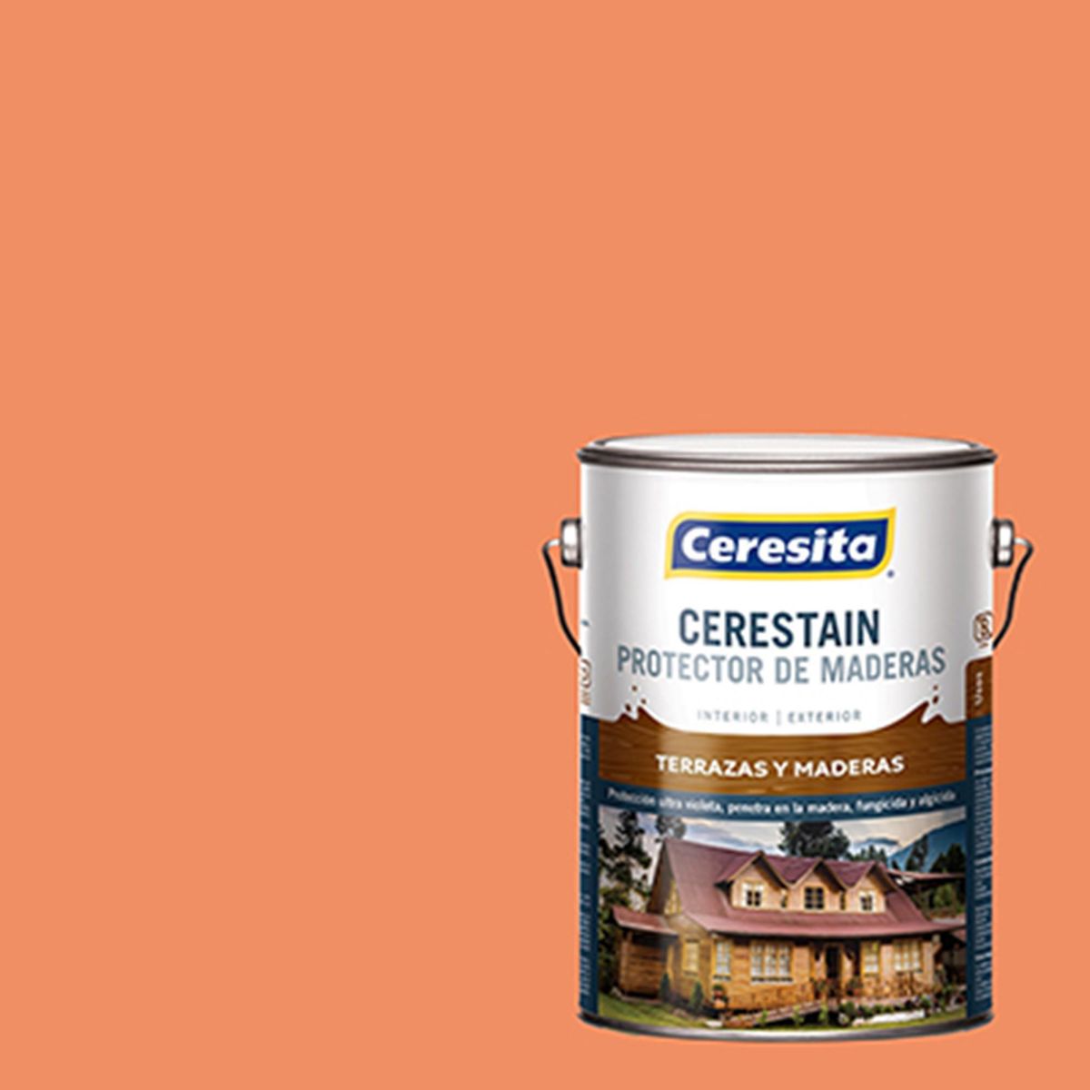 CERESITA - Protector de Madera Cerestain Mate 1 galón(es) Alerce