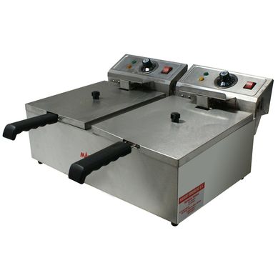 Freidora elctrica 5000 W gris