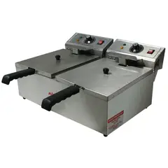 MAIGAS - Freidora eléctrica 5000 W gris