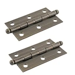 LIOI - Set Bisagras L100 2,5" Bronceado Envejecido 2 un