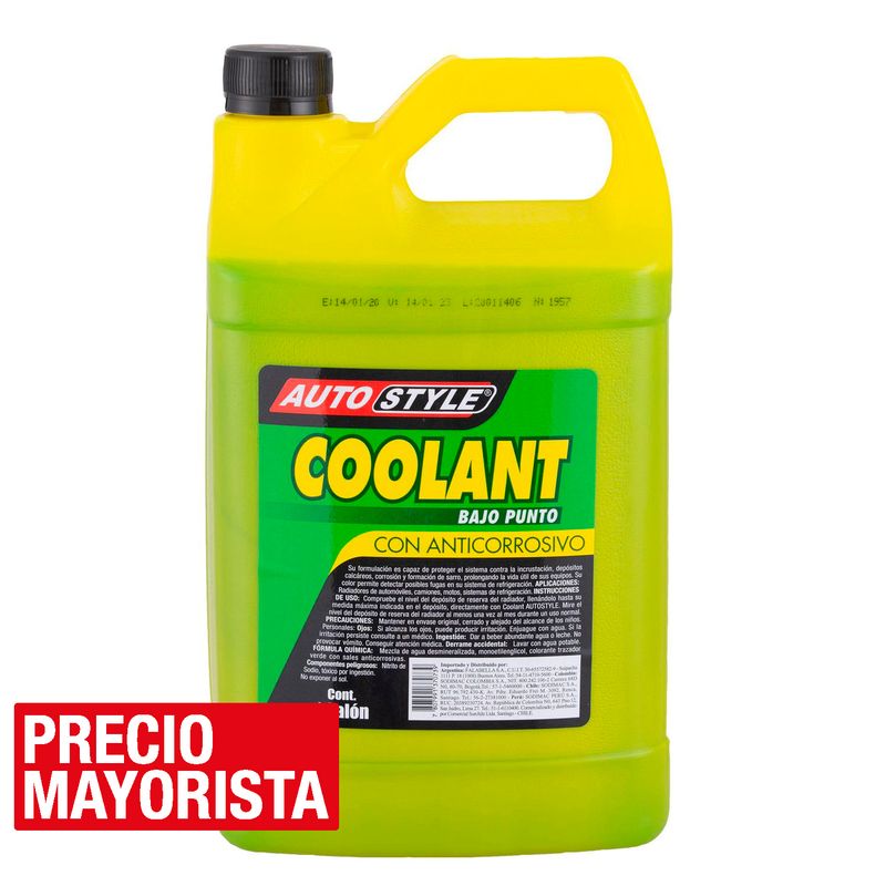 AUTOSTYLE - Coolant anticorrosivo 1 gl bidón