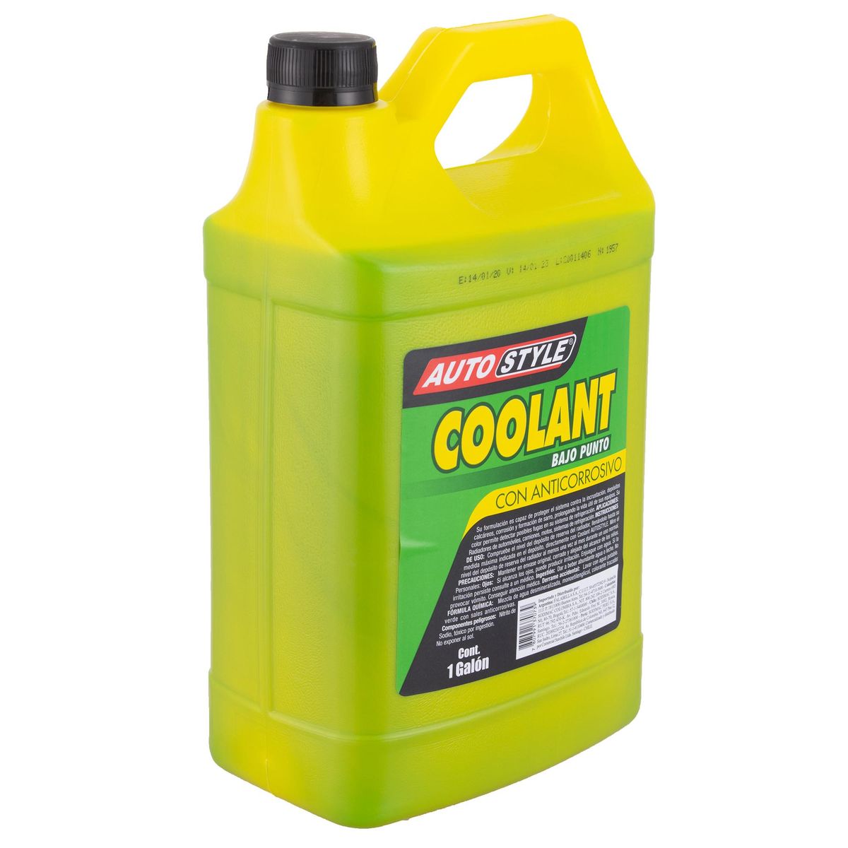 AUTOSTYLE - Coolant Anticorrosivo Autostyle 3.78 Litros Protección Motor