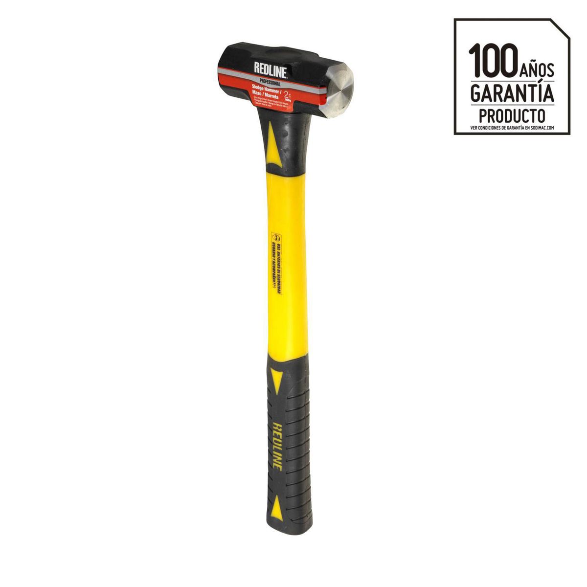 REDLINE - Combo con mango 2 libras acero