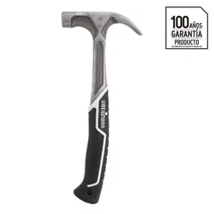 UBERMANN - Martillo carpintero anti vibración 16 Oz acero