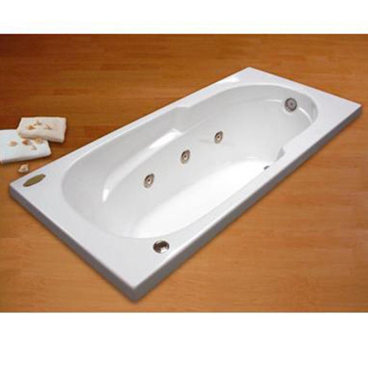 JACUZZI - Tina Hidromasaje 150 x 70 x 46 cm Jet 150070 Izquierda 7 Jets