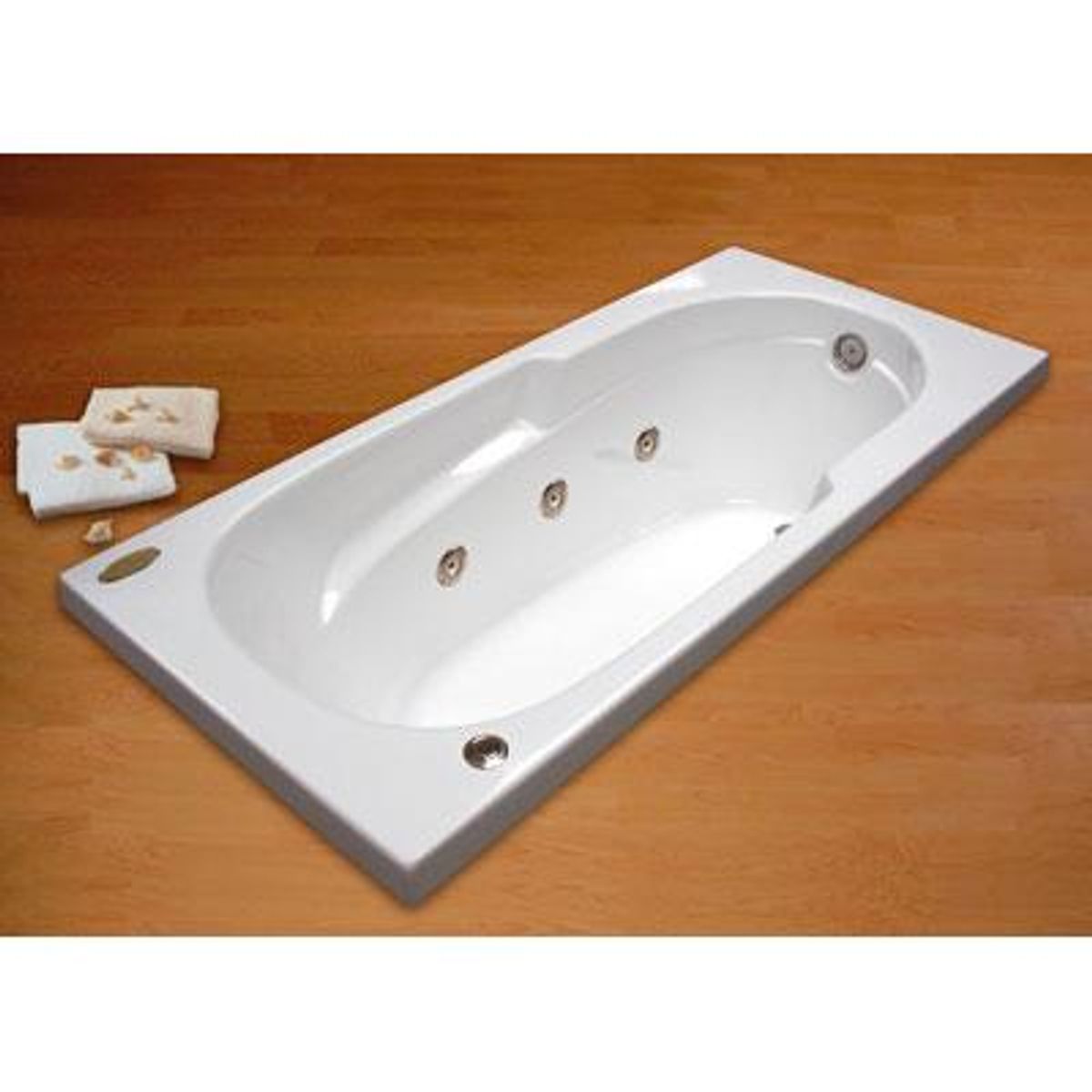 JACUZZI - Tina Hidromasaje 160 x 70 x 46 cm Jet 160070 Izquierda 7 Jets