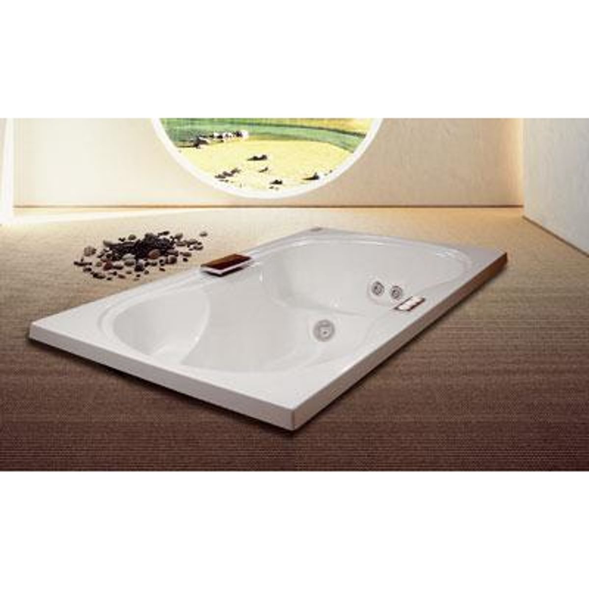 JACUZZI - Tina de hidromasaje rectangular 293 l