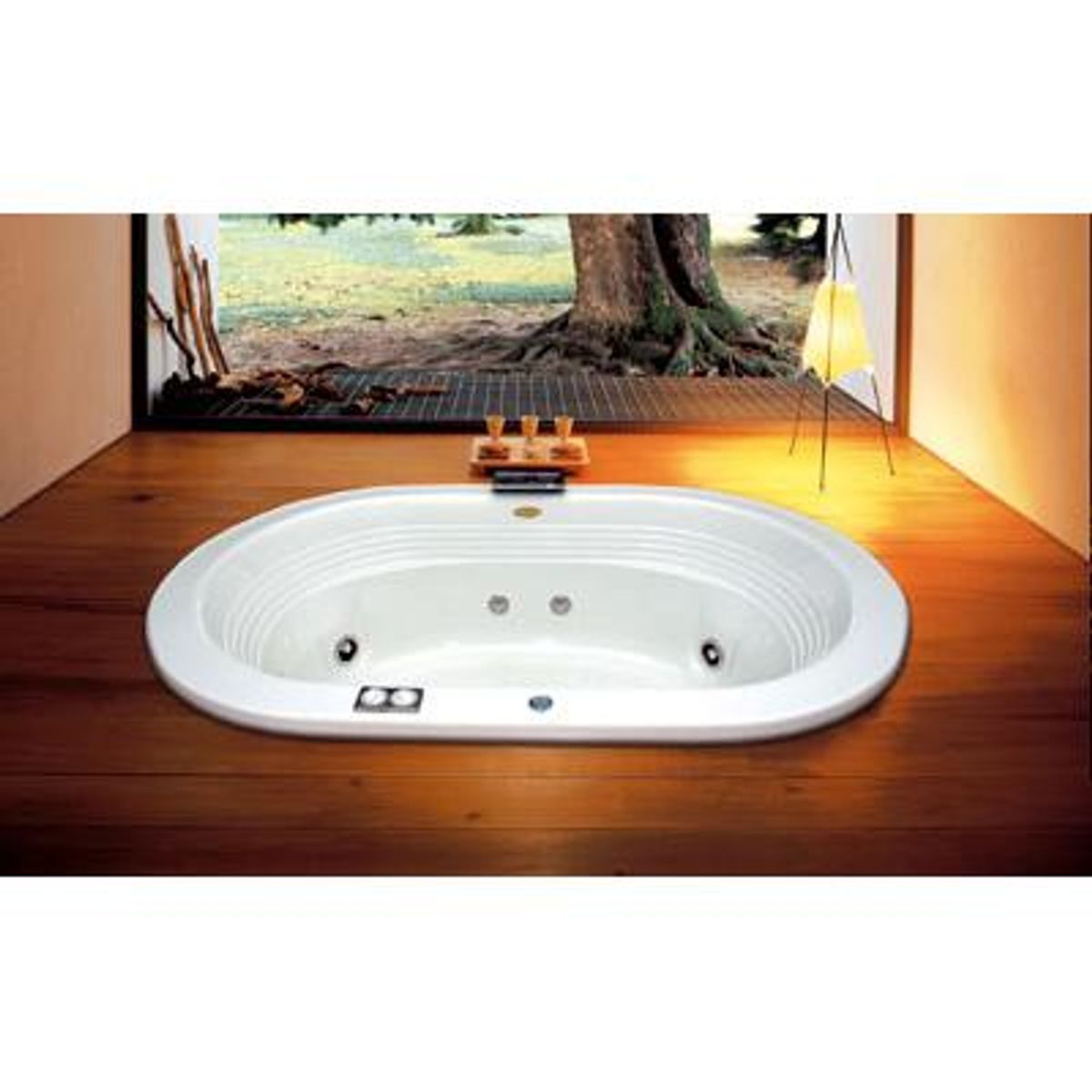 JACUZZI - Tina Hidromasaje 184 x 112 x 56 cm Europe Derecha 8 Jets