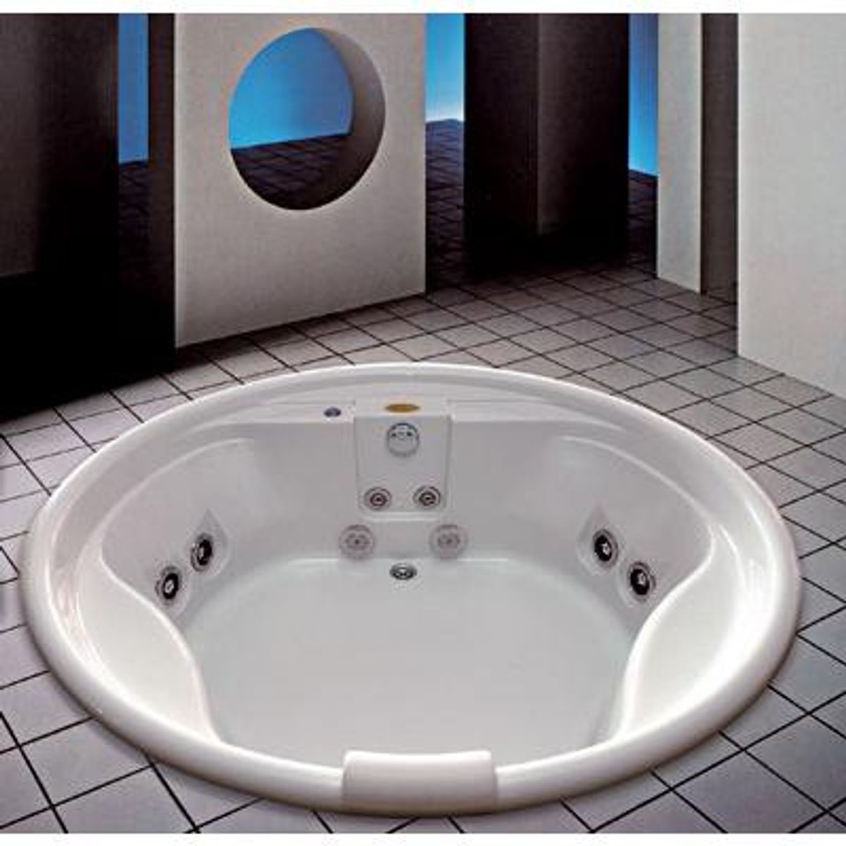 JACUZZI - Tina Hidromasaje 150 x 50 cm Paola Izquierda 12 Jets