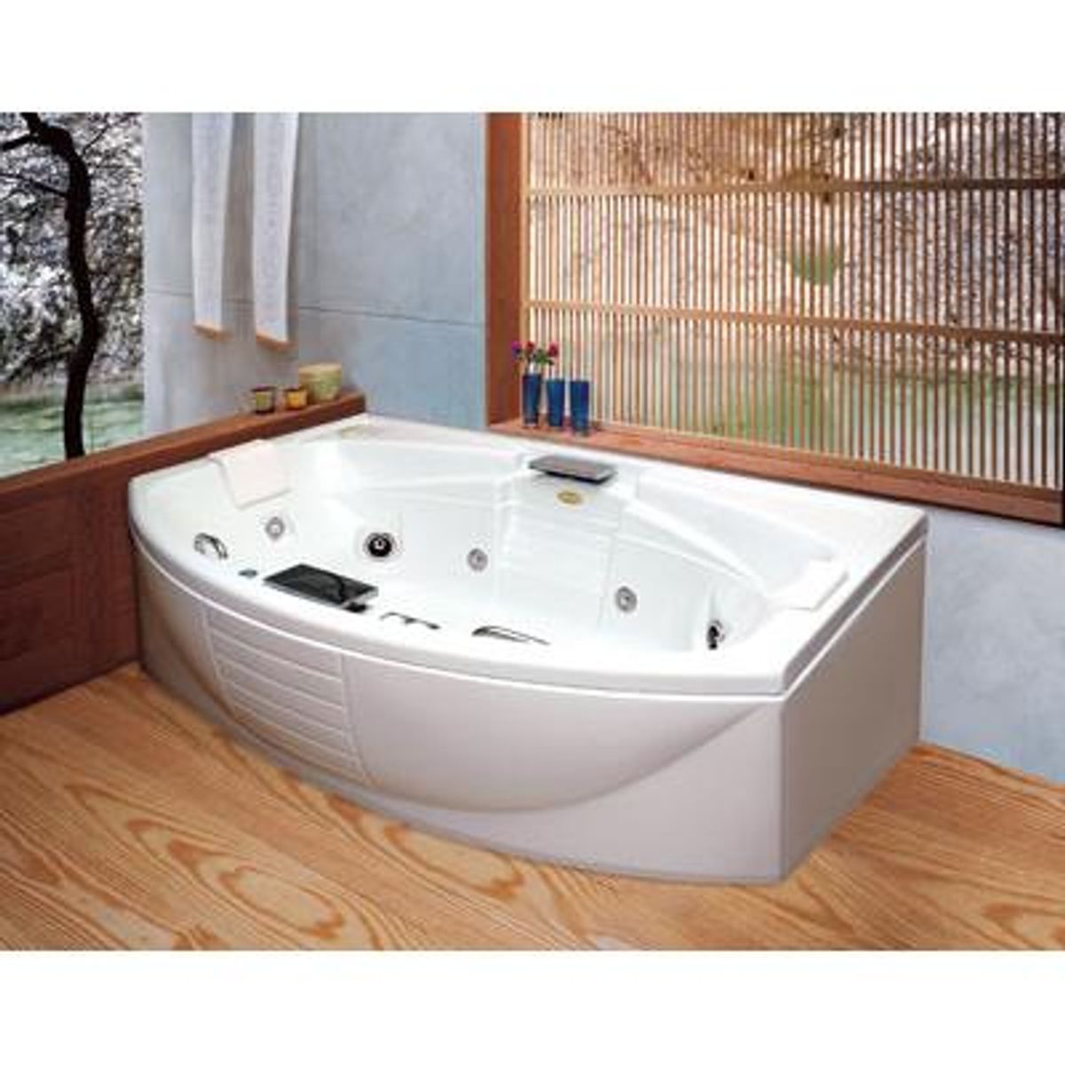 JACUZZI - Tina Hidromasaje 183 x 122 x 65 cm Ciprea Izquierda 10 Jets