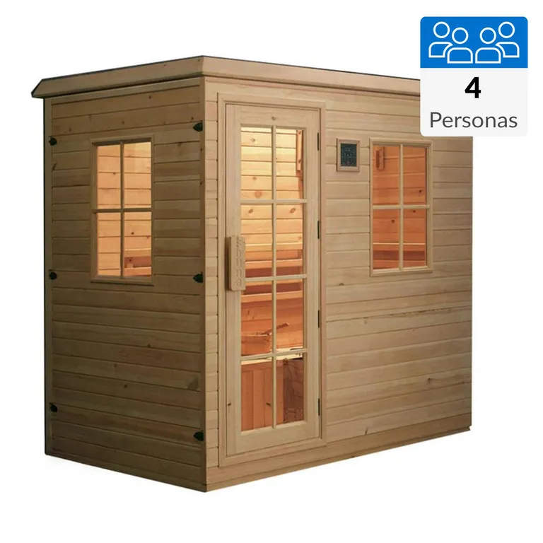 Sala de sauna 200x135x206 cm