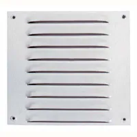 Celosía Ventilación Esmaltado 10X10 Cm Rejilla Aire