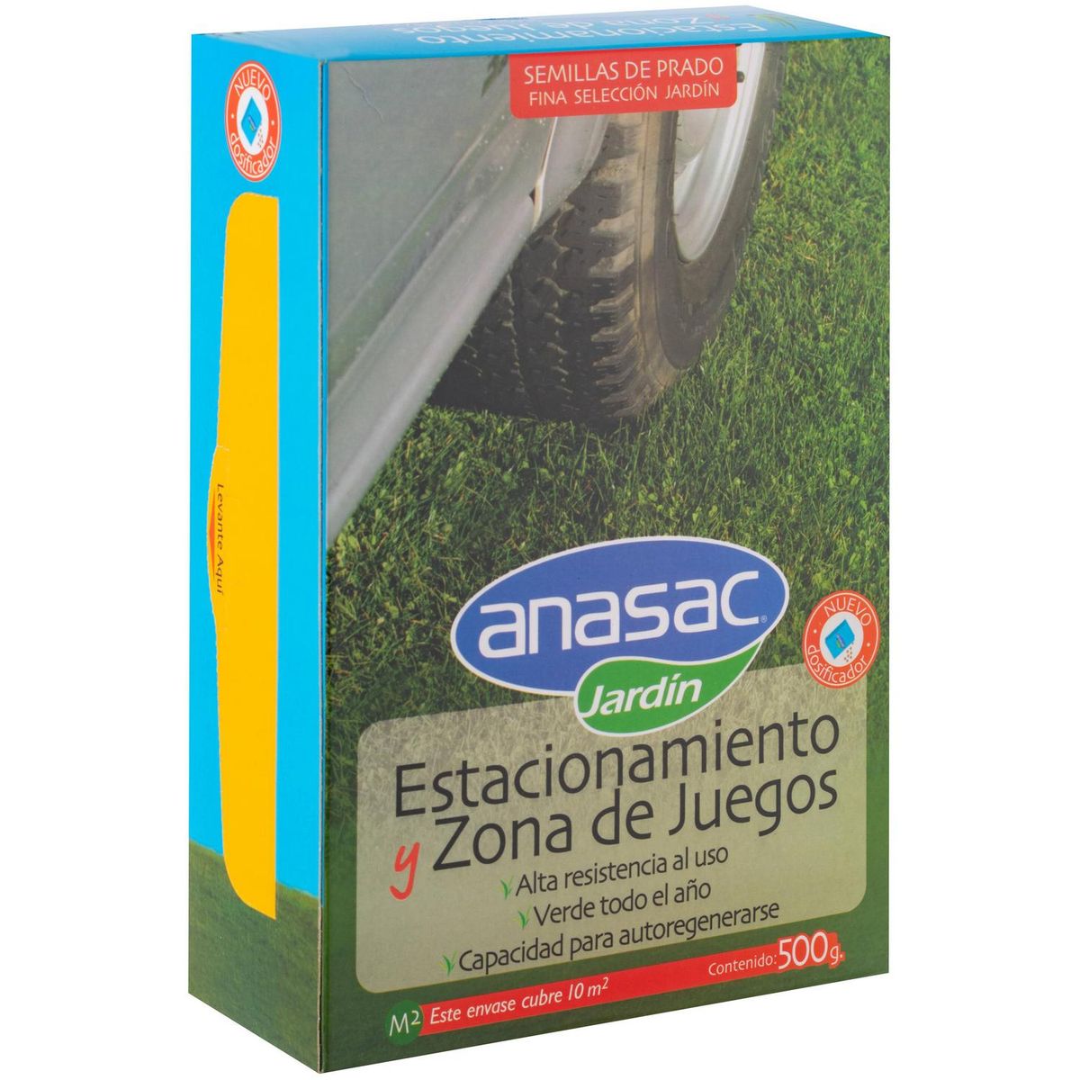 ANASAC - Semilla de Pasto Estacionamientos y Zonas de Juegos 0.5 kg Caja