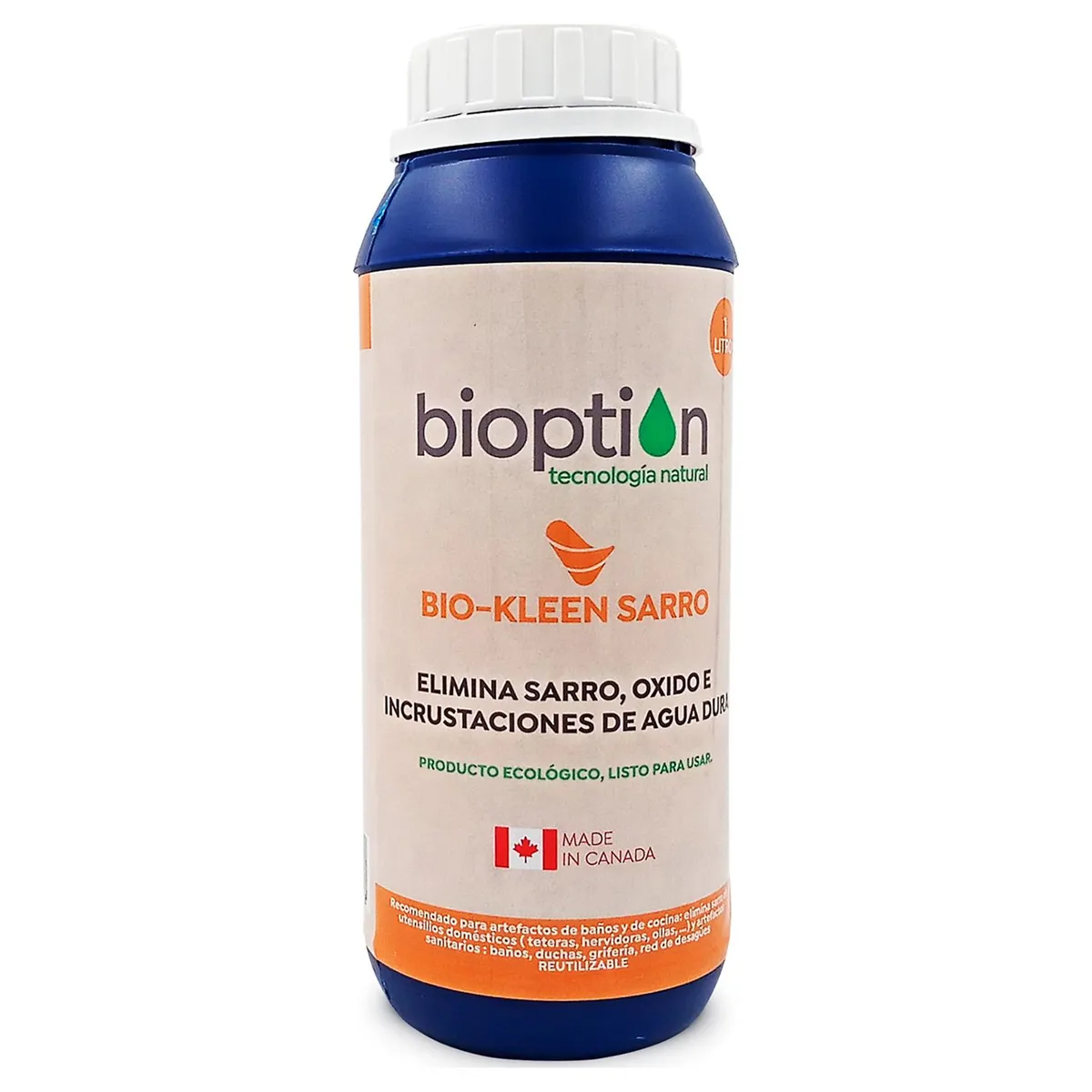 BIOPTION - Quitasarro botella 1 l