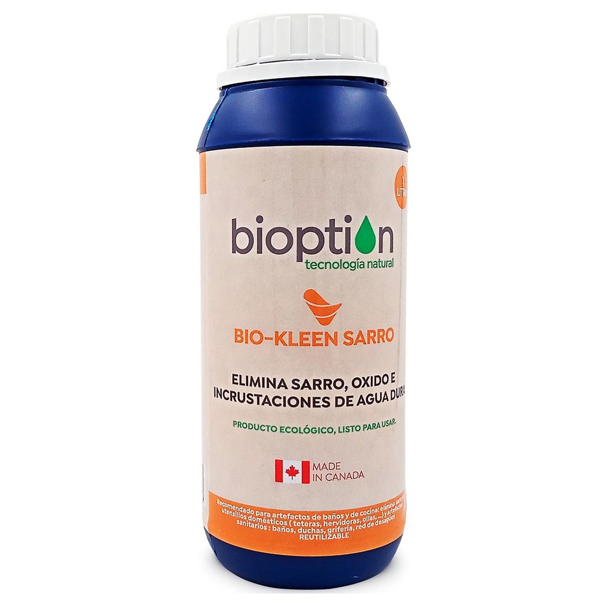 BIOPTION - Quitasarro botella 1 l