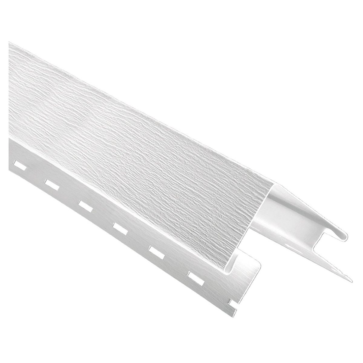 TRANSACO - Perfil esquinero exterior blanco 0.08 x 3,05 m