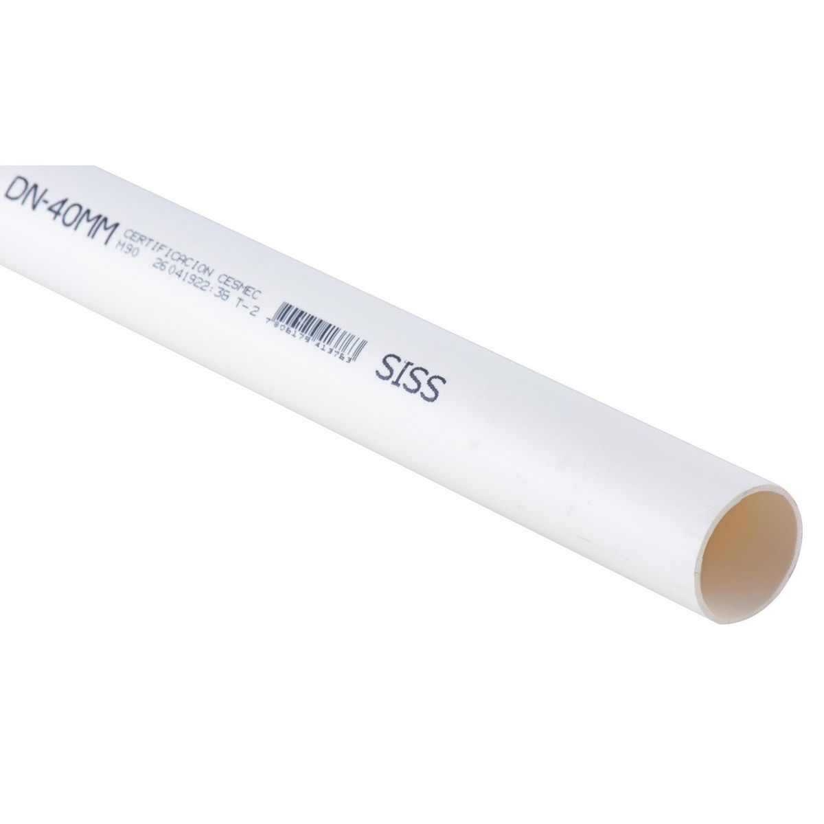 HOFFENS - Tubo PVC Otros fluidos 40 mmx100 cm