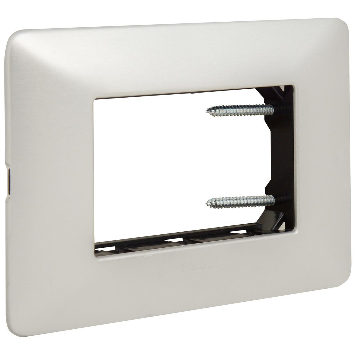 BTICINO - Placa 3 Módulos Aluminio