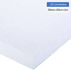 GENERICO - 1x0,5m 30 mm paquete 20 planchas