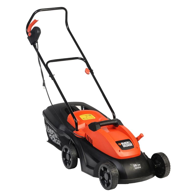 BLACK+DECKER - Cortadora de pasto eléctrica 1600 W