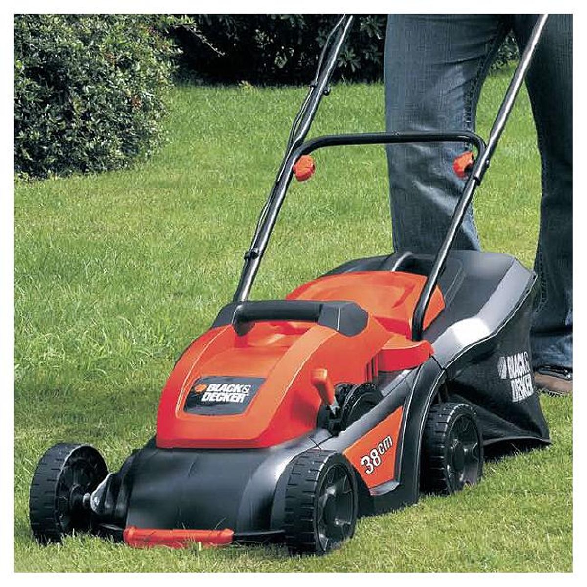 BLACK+DECKER - Cortadora Pasto Eléctrica 1600 W