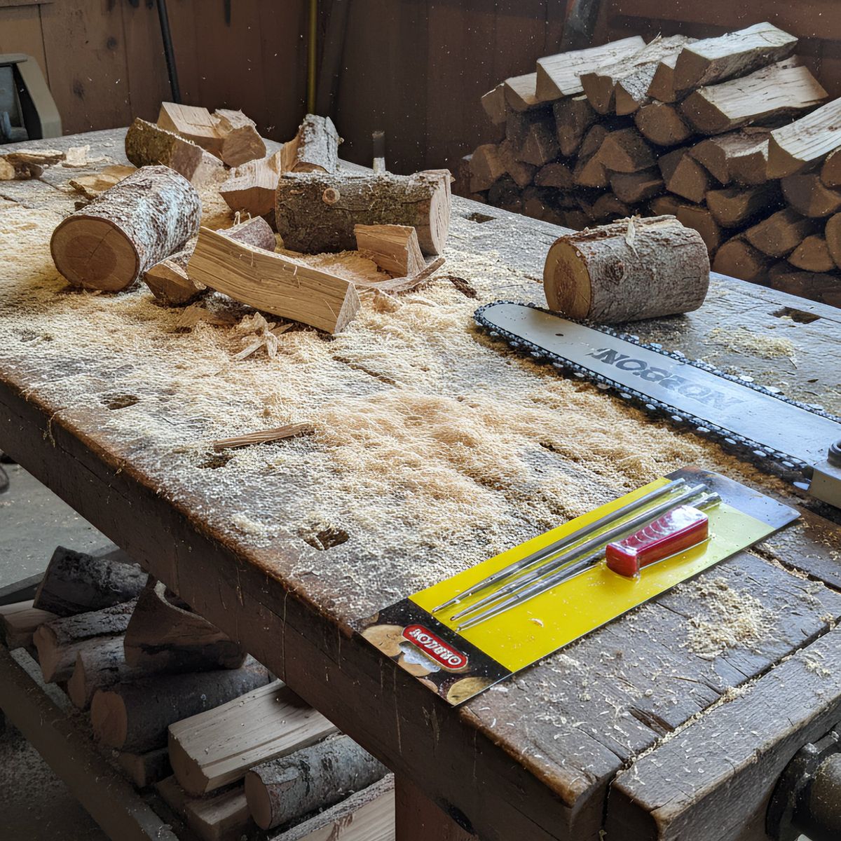 OREGON - Pack De 3 Limas Para Cadena Motosierra 3/ 16 Pulgadas