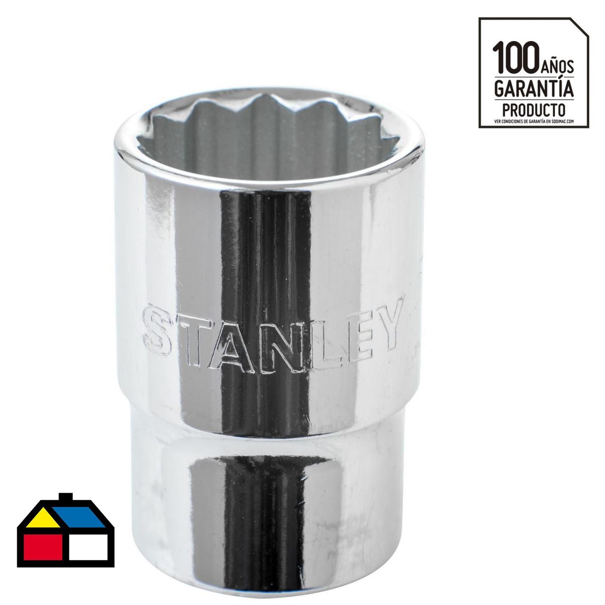 STANLEY - Dado estándar 1/2"x7/16" acero