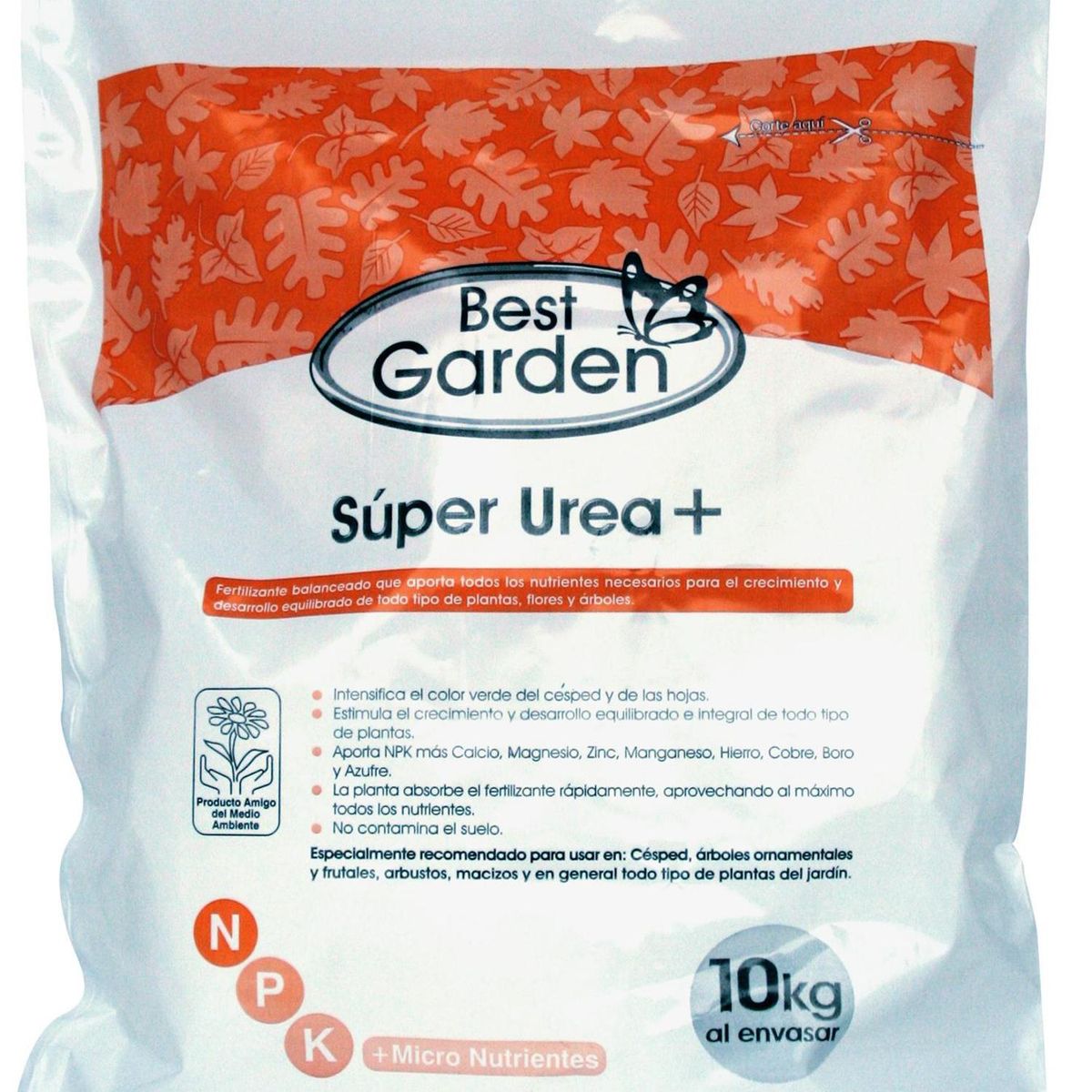 BEST GARDEN - Fertilizante para plantas 10 kg saco