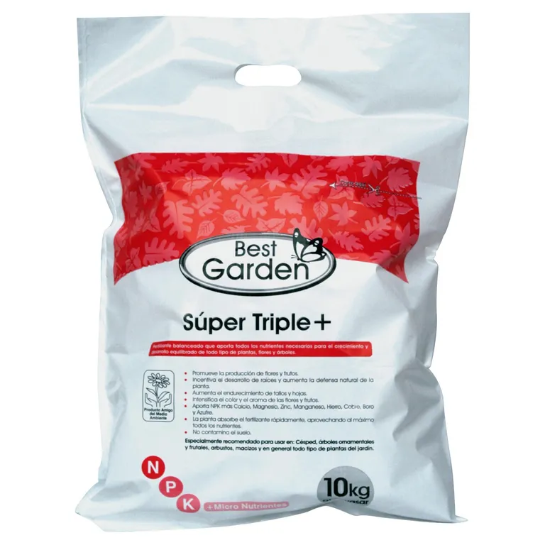 Fertilizante para plantas y árboles 10 kg saco