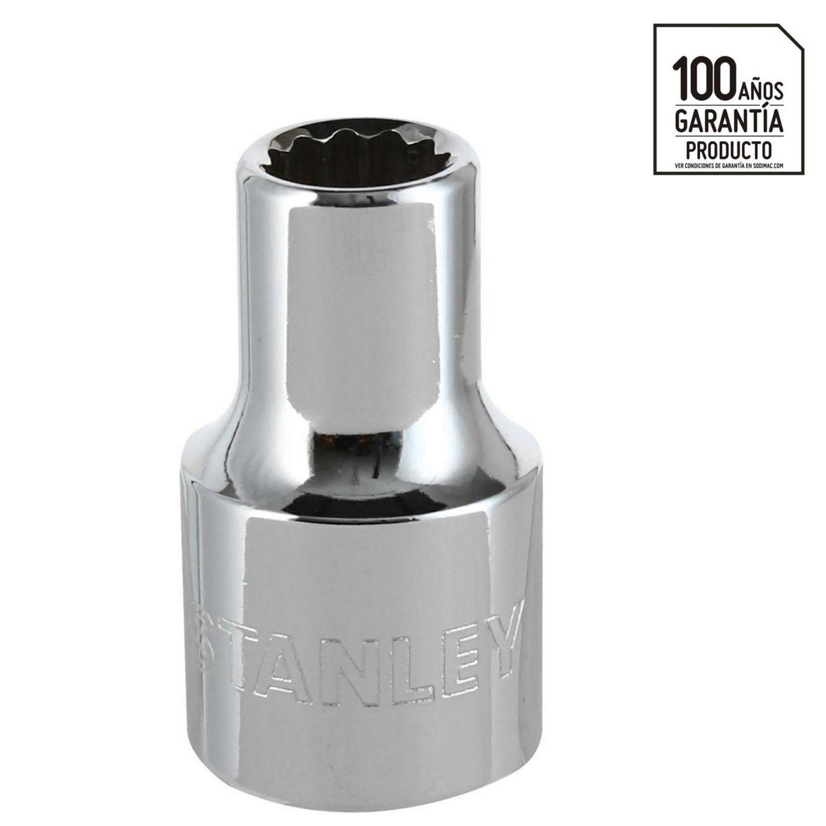 STANLEY - Dado estándar 1/2"x3/8" acero