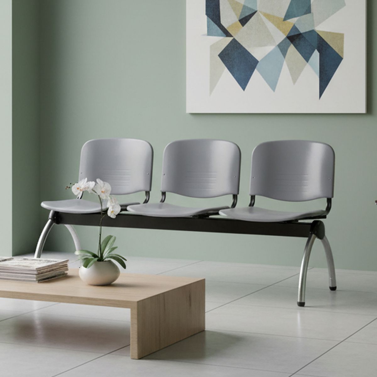 BASFLEX - Banqueta Visita Iso Negro