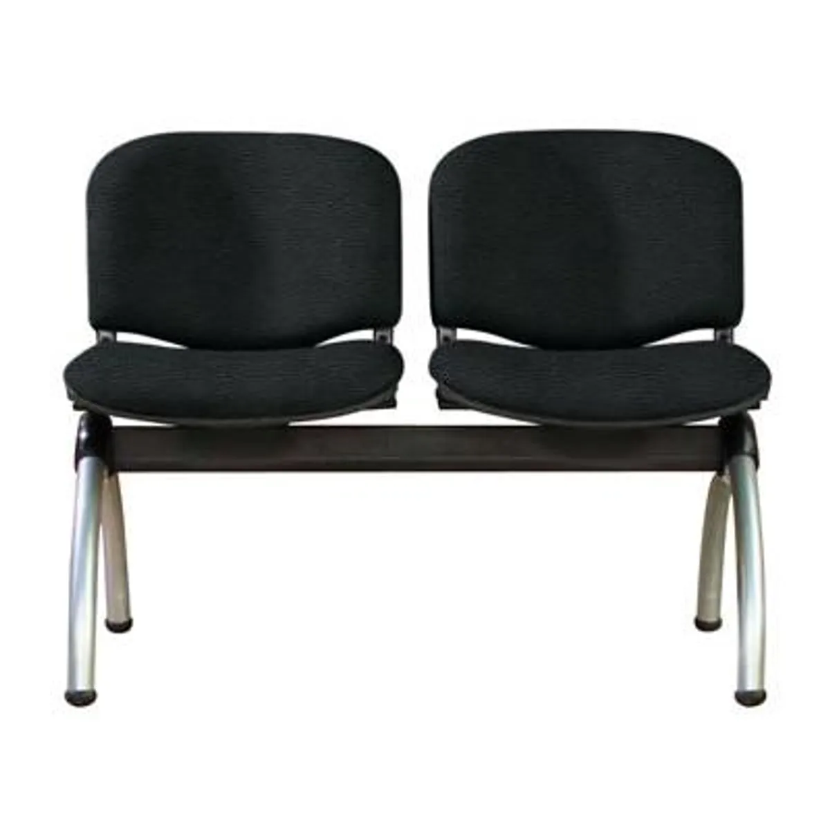 BASFLEX - Banqueta Tapizada 2 Asientos 78x100x64 cm Burdeo